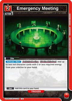 Emergency Meeting (UE08ST/BCV-1-109) [UE08ST: Black Clover Starter Deck] - Deck Out Gaming