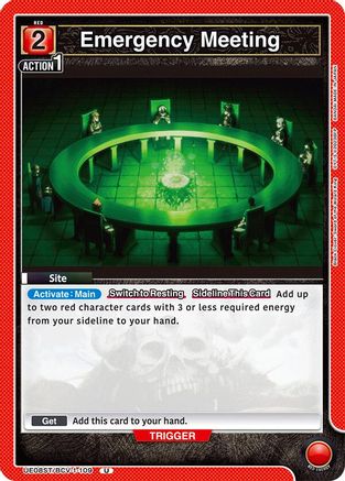 Emergency Meeting (UE08ST/BCV-1-109) [UE08ST: Black Clover Starter Deck] - Deck Out Gaming