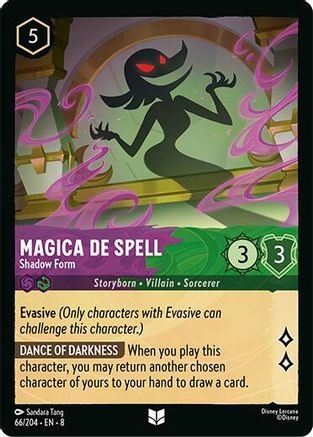 Magica De Spell - Shadow Form (66/204) [Reign of Jafar] - Deck Out Gaming