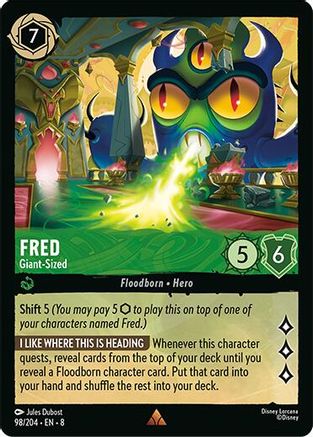 Fred - Giant-Sized (98/204) [Reign of Jafar] - Deck Out Gaming