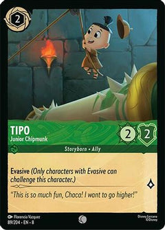 Tipo - Junior Chipmunk (89/204) [Reign of Jafar] - Deck Out Gaming