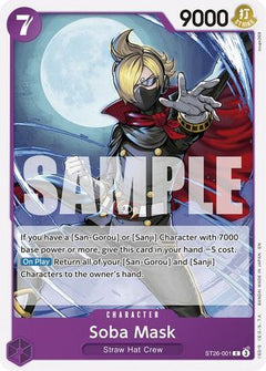 Soba Mask (ST26-001) [Starter Deck 26: PURPLE/BLACK Monkey.D.Luffy]-1