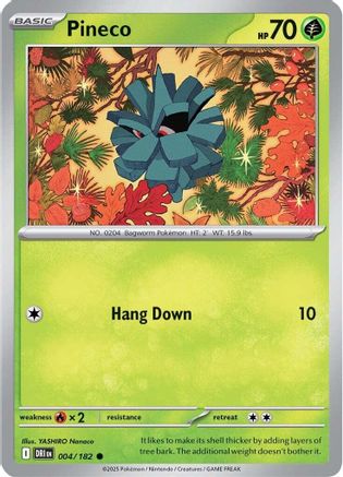 Pineco (4) [SV10: Destined Rivals] - Deck Out Gaming