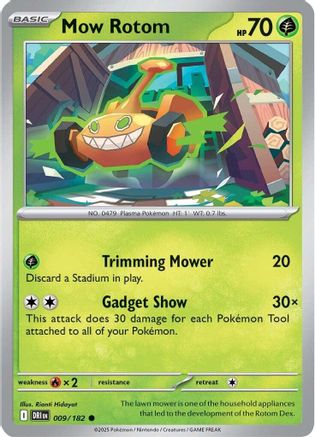 Mow Rotom (9) [SV10: Destined Rivals] Reverse Holofoil - Deck Out Gaming