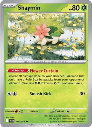Shaymin - 010/182 (10) [SV10: Destined Rivals] - Deck Out Gaming