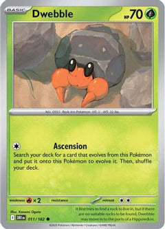 Dwebble (11) [SV10: Destined Rivals] Reverse Holofoil - Deck Out Gaming