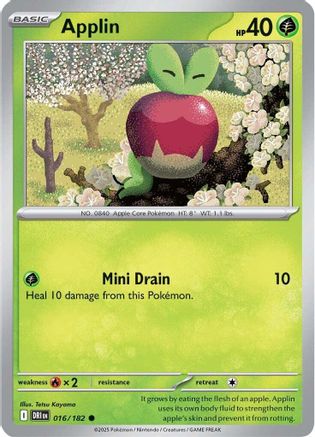 Applin (16) [SV10: Destined Rivals] Reverse Holofoil - Deck Out Gaming