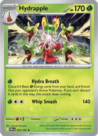 Hydrapple - 018/182 (18) [SV10: Destined Rivals] Holofoil - Deck Out Gaming