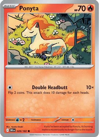 Ponyta (29) [SV10: Destined Rivals] Reverse Holofoil - Deck Out Gaming