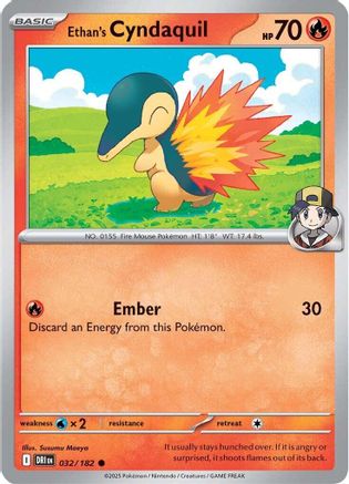 Ethan's Cyndaquil (32) [SV10: Destined Rivals] - Deck Out Gaming