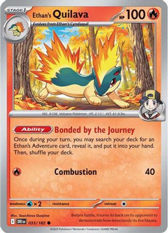 Ethan's Quilava (33) [SV10: Destined Rivals] - Deck Out Gaming