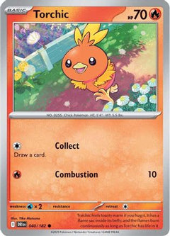 Torchic (40) [SV10: Destined Rivals] Reverse Holofoil - Deck Out Gaming