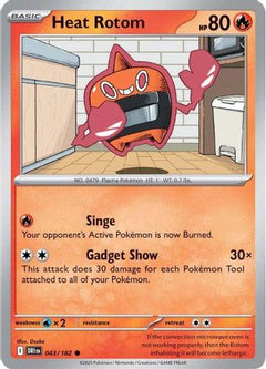 Heat Rotom (43) [SV10: Destined Rivals] Reverse Holofoil - Deck Out Gaming
