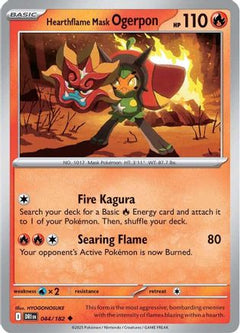 Hearthflame Mask Ogerpon (44) [SV10: Destined Rivals] - Deck Out Gaming