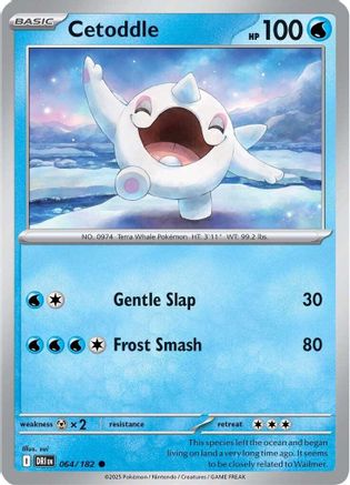 Cetoddle (64) [SV10: Destined Rivals] Reverse Holofoil - Deck Out Gaming