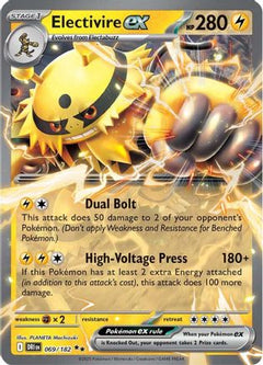 Electivire ex - 069/182 (69) [SV10: Destined Rivals] Holofoil - Deck Out Gaming