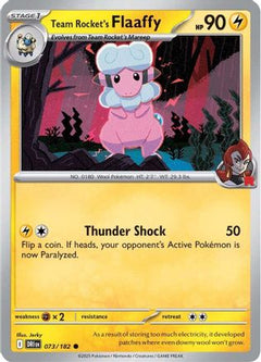 Team Rocket's Flaaffy (73) [SV10: Destined Rivals] - Deck Out Gaming
