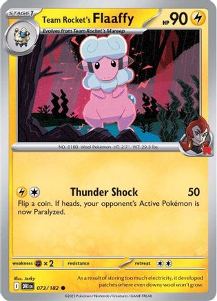 Team Rocket's Flaaffy (73) [SV10: Destined Rivals] - Deck Out Gaming