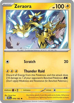 Zeraora (78) [SV10: Destined Rivals] Reverse Holofoil - Deck Out Gaming