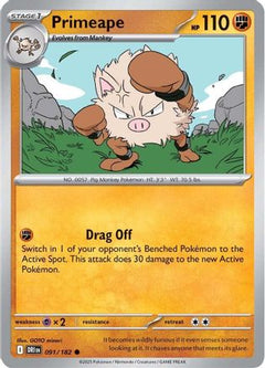 Primeape (91) [SV10: Destined Rivals] - Deck Out Gaming