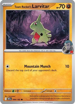 Team Rocket's Larvitar (94) [SV10: Destined Rivals] Reverse Holofoil - Deck Out Gaming