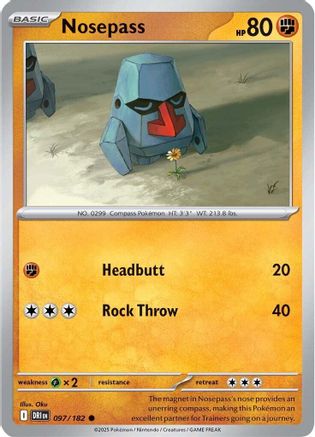 Nosepass (97) [SV10: Destined Rivals] - Deck Out Gaming