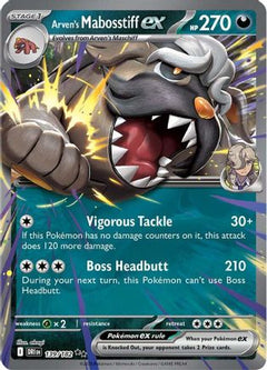 Arven's Mabosstiff ex - 139/182 (139) [SV10: Destined Rivals] Holofoil - Deck Out Gaming
