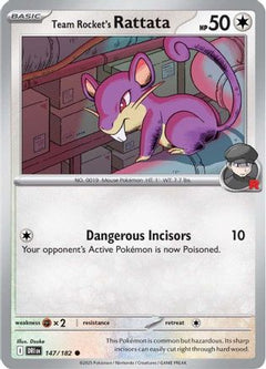 Team Rocket's Rattata (147) [SV10: Destined Rivals] - Deck Out Gaming