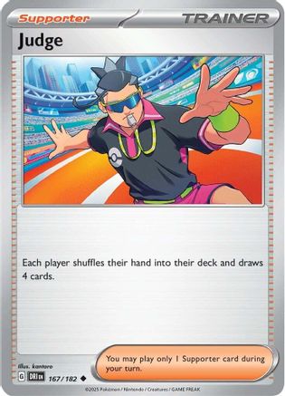 Judge - 167/182 (167) [SV10: Destined Rivals] - Deck Out Gaming