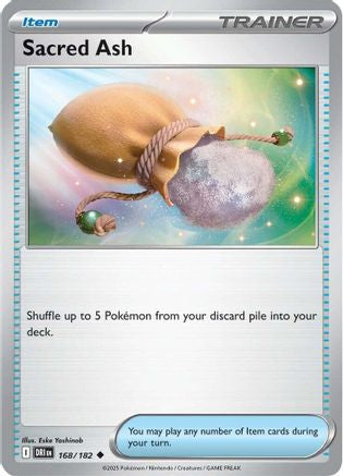 Sacred Ash (168) [SV10: Destined Rivals] Reverse Holofoil - Deck Out Gaming