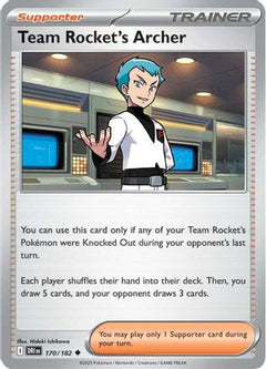Team Rocket's Archer - 170/182 (170) [SV10: Destined Rivals] - Deck Out Gaming