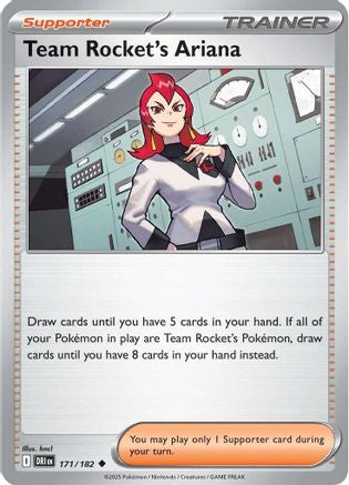 Team Rocket's Ariana - 171/182 (171) [SV10: Destined Rivals] - Deck Out Gaming