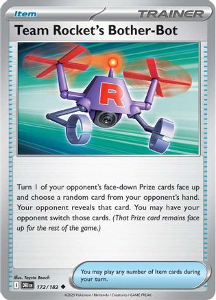 Team Rocket's Bother-Bot (172) [SV10: Destined Rivals] Reverse Holofoil - Deck Out Gaming