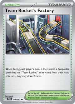 Team Rocket's Factory (173) [SV10: Destined Rivals] - Deck Out Gaming
