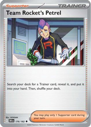 Team Rocket's Petrel - 176/182 (176) [SV10: Destined Rivals] - Deck Out Gaming