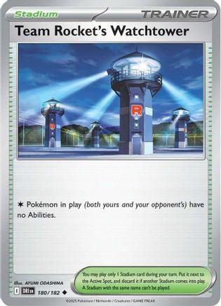Team Rocket's Watchtower (180) [SV10: Destined Rivals] - Deck Out Gaming