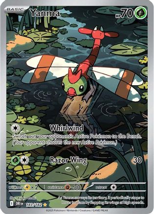 Yanma - 183/182 (183) [SV10: Destined Rivals] Holofoil - Deck Out Gaming