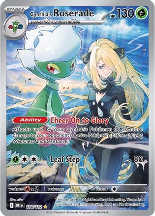 Cynthia's Roserade - 184/182 (184) [SV10: Destined Rivals] Holofoil - Deck Out Gaming