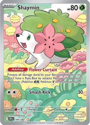 Shaymin - 185/182 (185) [SV10: Destined Rivals] Holofoil - Deck Out Gaming
