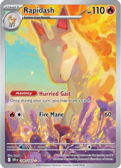 Rapidash - 189/182 (189) [SV10: Destined Rivals] Holofoil - Deck Out Gaming