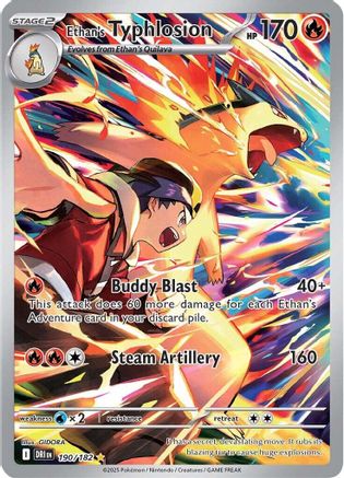 Ethan's Typhlosion - 190/182 (190) [SV10: Destined Rivals] Holofoil - Deck Out Gaming