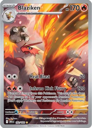 Blaziken - 192/182 (192) [SV10: Destined Rivals] Holofoil - Deck Out Gaming