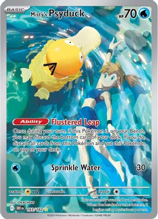 Misty's Psyduck - 193/182 (193) [SV10: Destined Rivals] Holofoil - Deck Out Gaming