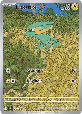 Electrike - 196/182 (196) [SV10: Destined Rivals] Holofoil - Deck Out Gaming