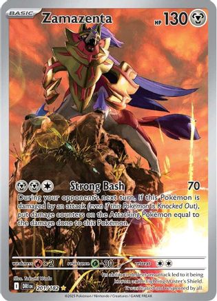 Zamazenta - 201/182 (201) [SV10: Destined Rivals] Holofoil - Deck Out Gaming