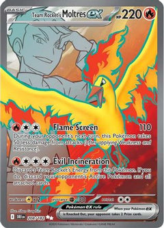 Team Rocket's Moltres ex - 208/182 (208) [SV10: Destined Rivals] Holofoil - Deck Out Gaming