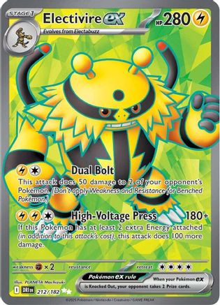 Electivire ex - 212/182 (212) [SV10: Destined Rivals] Holofoil - Deck Out Gaming