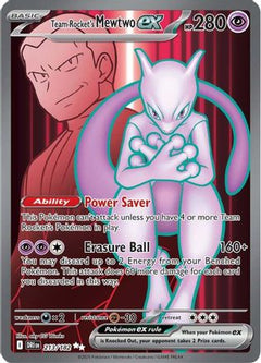 Team Rocket's Mewtwo ex - 213/182 (213) [SV10: Destined Rivals] Holofoil - Deck Out Gaming