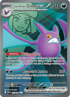 Team Rocket's Crobat ex - 217/182 (217) [SV10: Destined Rivals] Holofoil - Deck Out Gaming