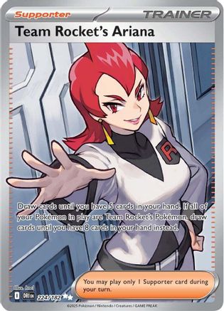 Team Rocket's Ariana - 224/182 (224) [SV10: Destined Rivals] Holofoil - Deck Out Gaming